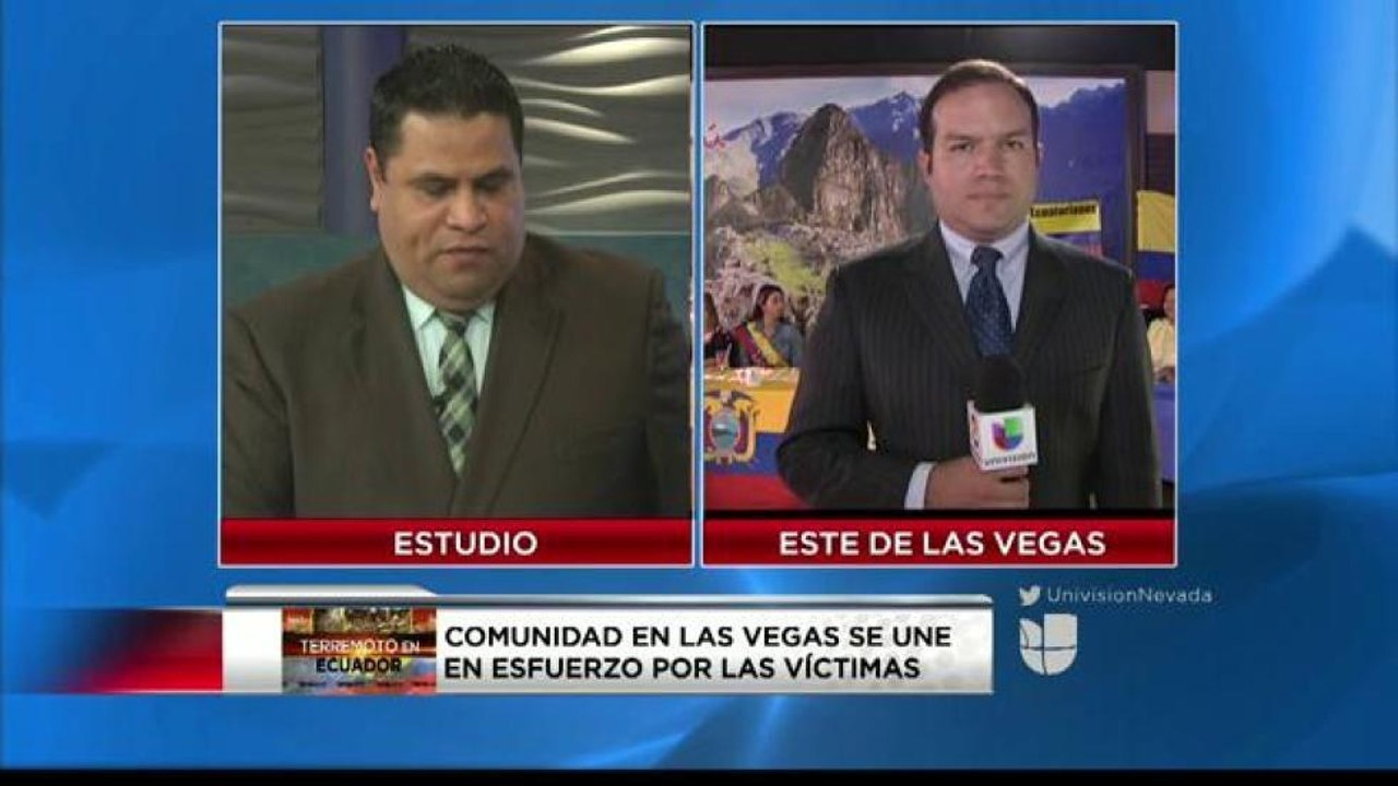 Comunidad Hispana se une para darle la mano a víctimas del Mortal Terremoto en Ecuador