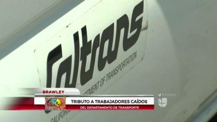 Tributo a trabajadores caídos.