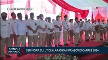 Gerindra Sulut Deklarasikan Prabowo Capres 2024
