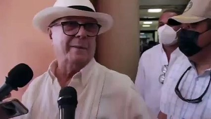 Hipólito Mejía dice que no teme por delincuencia: "Ando con tres coroneles y siente escopeta”