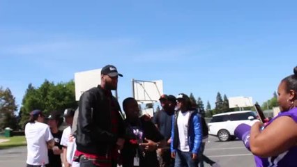 High School Takeover with DeMarcus Cousins @ Florin High School
