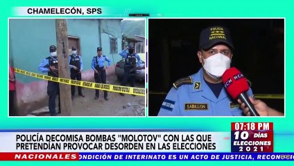 Decomisan bombas “Molotov” durante allanamientos en Chamelecón