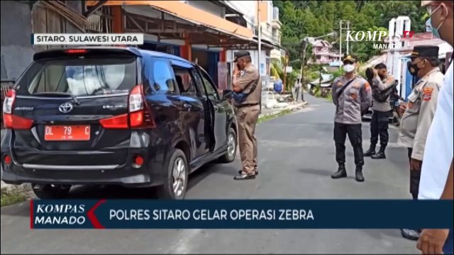 Polres Sitaro Gelar Operasi Zebra