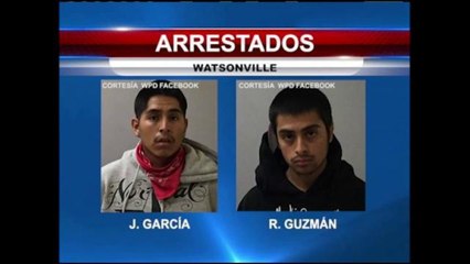 Arrestan a dos personas por robo a tienda de celulares