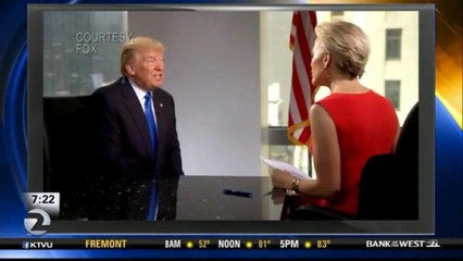 MEGYN KELLY AND DONALD TRUMP FACE TO FACE