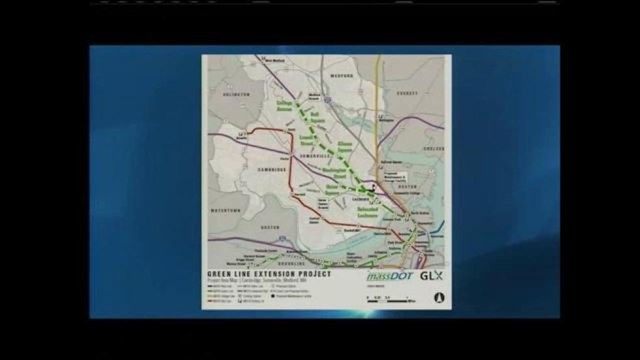 Extensión de la linea verde del MBTA