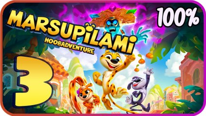 Marsupilami: Hoobadventure Walkthrough Part 3 (PC, PS4, Switch) 100% World 3 ENDING