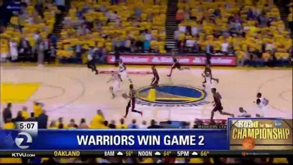 WARRIORS TAKE GAME 2