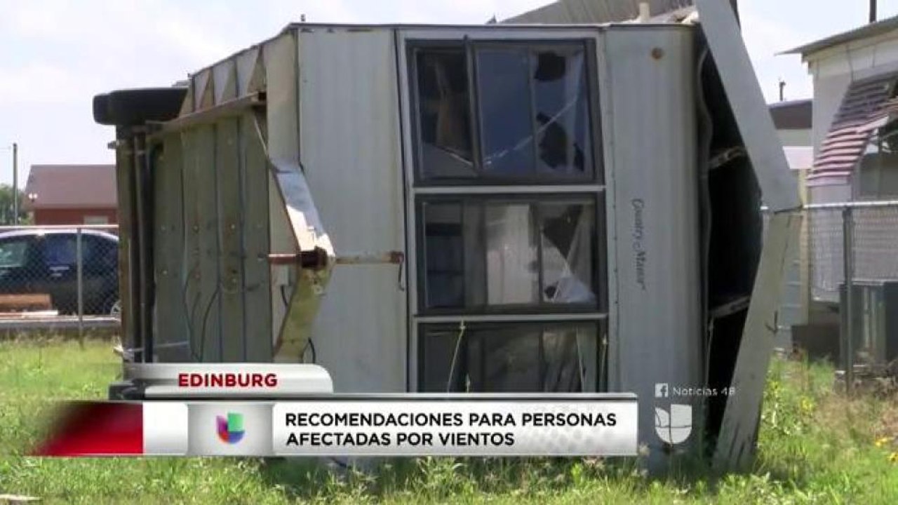 Dan recomendaciones a personas afectadas por vientos