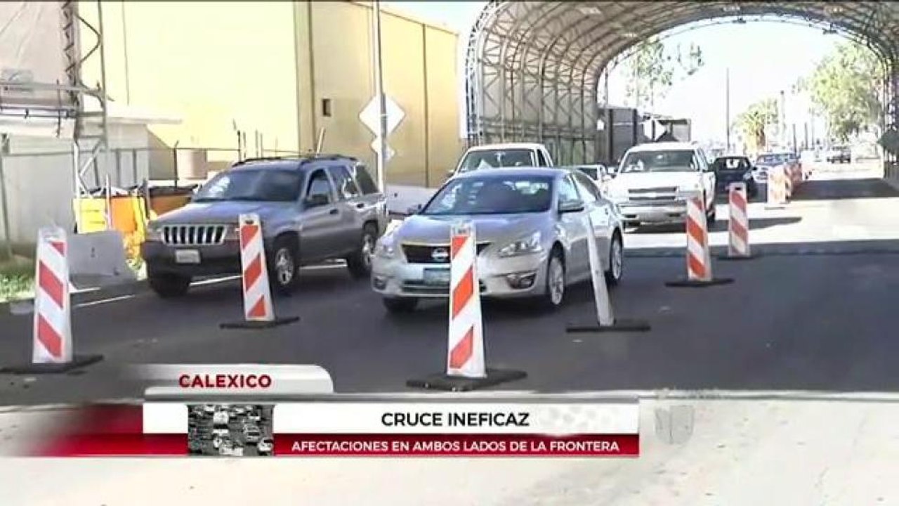 Cruce ineficaz.
