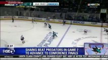 SHARKS ARE IN STANLEY CUP CONFERENCE FINALS