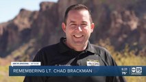 Colleagues get emotional when talking about fallen Lt. Chad Brackman