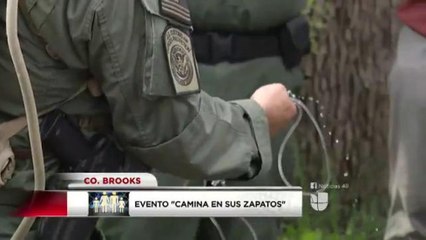 Patrulla fronteriza da a conocer campaña “camina en sus zapatos”
