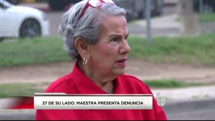 Maestra Presenta una Denuncia contra el Distrito Escolar de United