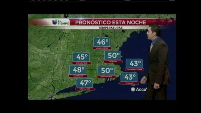 Temperaturas cálidas para Nueva Inglaterra
