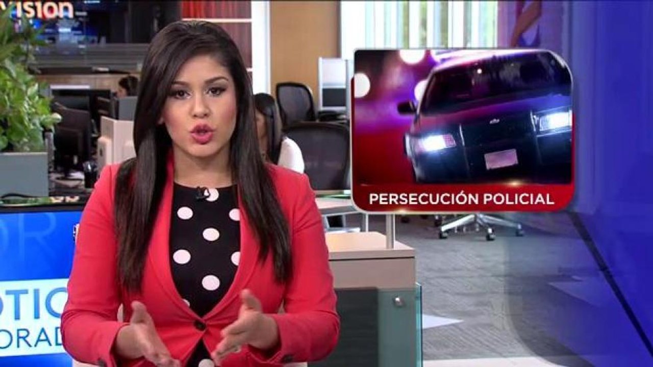 Persecución policial termina en accidente