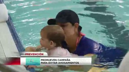 Campañas para evitar ahogamientos durante el verano