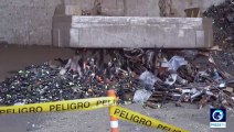 Ecuador Armed Forces destroy thousands of weapons