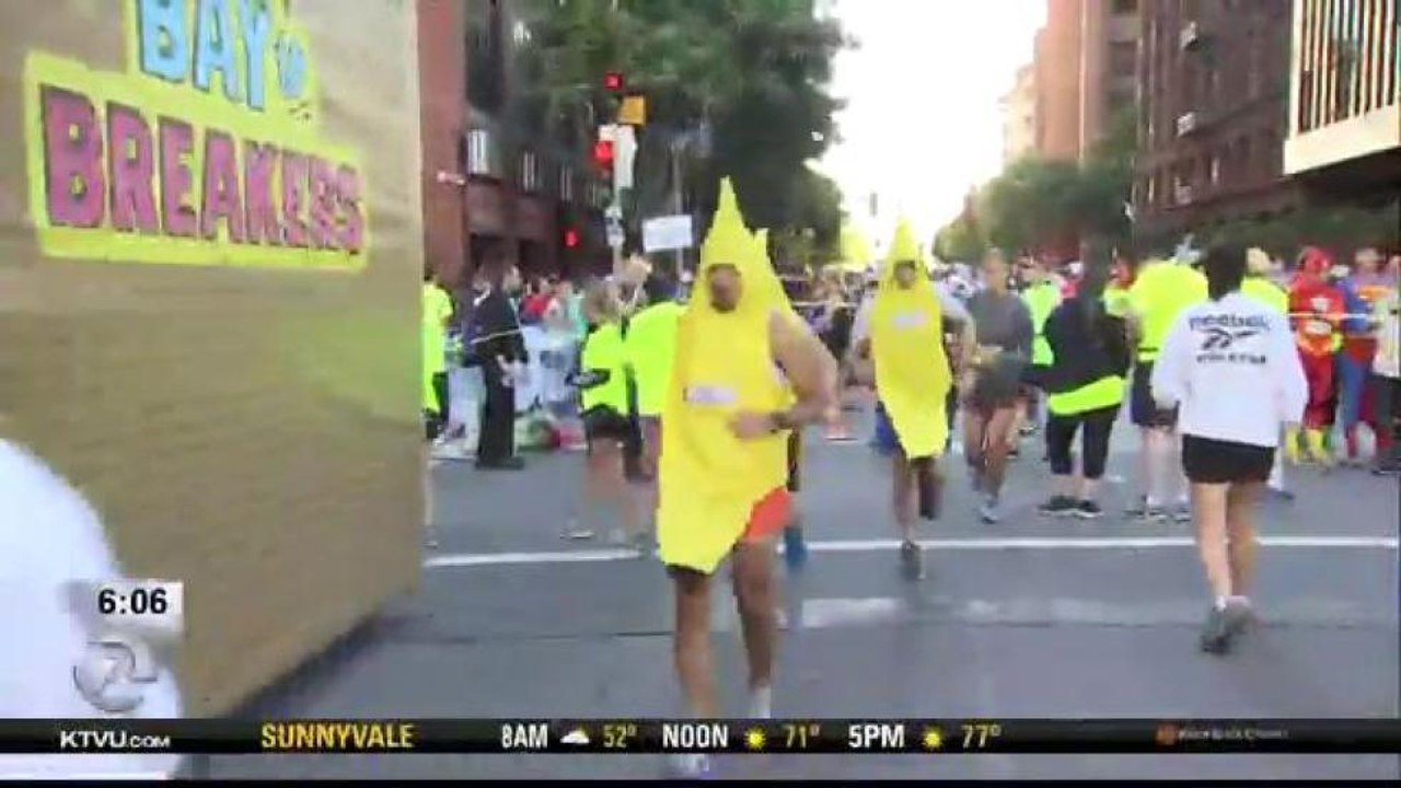 BAY TO BREAKERS DRAWS 40,000 FUN RUNNERS IN SF