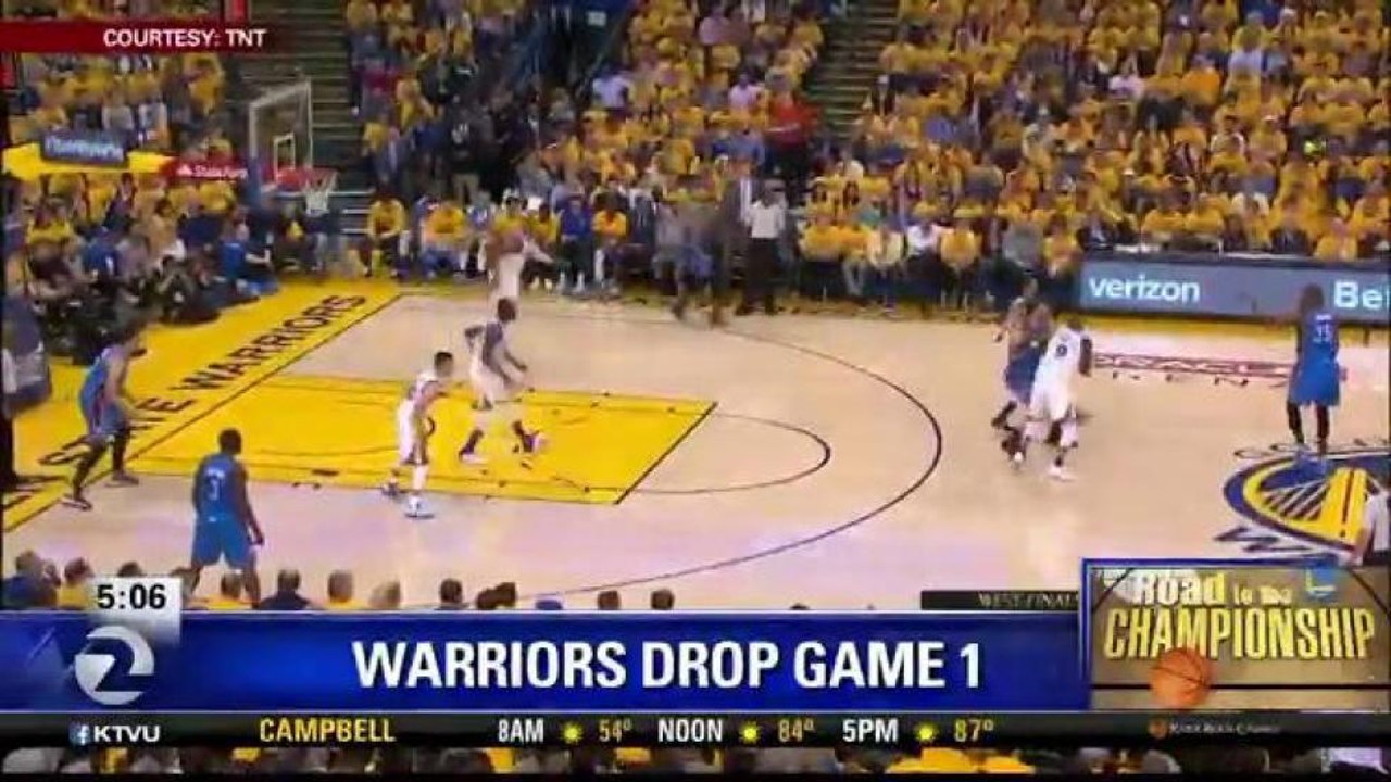 WARRIORS DROP GAME ONE