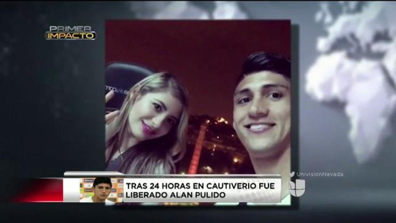 Futbolista Alan Pulido fue rescatado