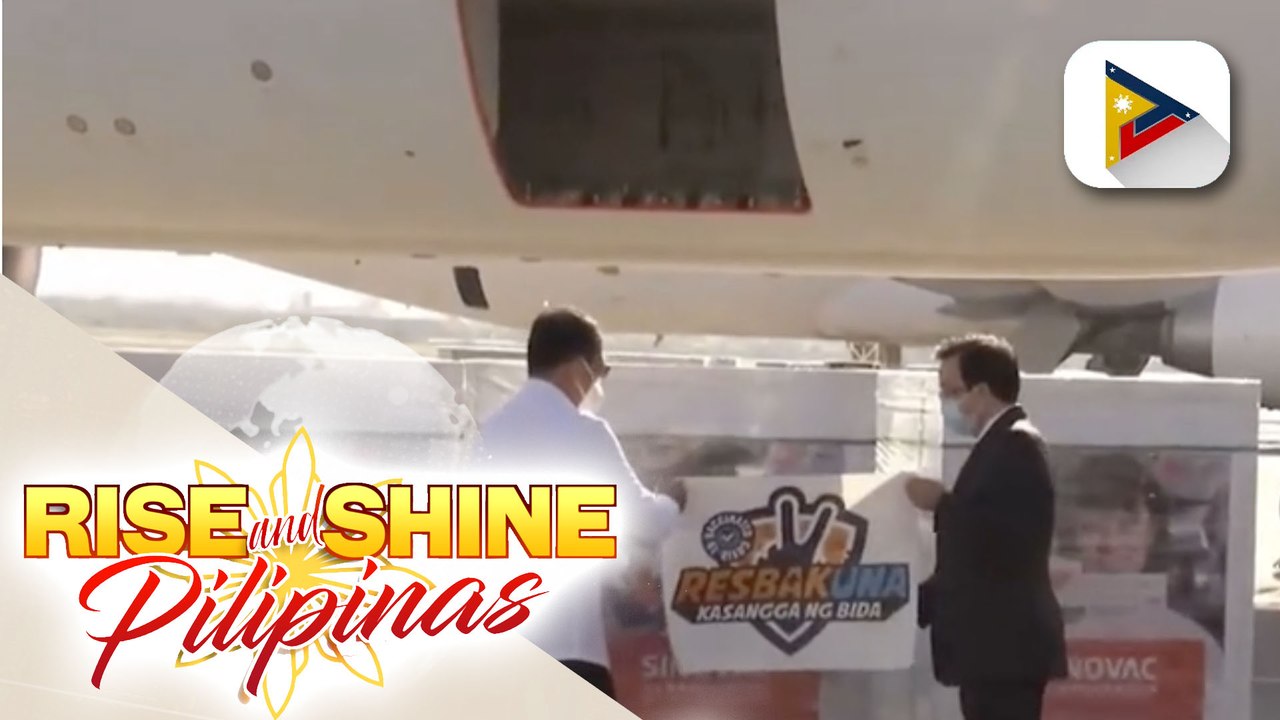 Higit 3.5-M doses ng Sinovac vaccines na binili ng pamahalaan, dumating sa bansa