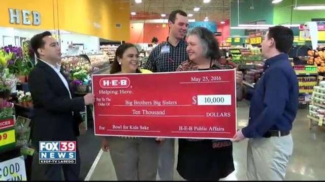 Big Brothers Big Sisters receives $10,000 donation