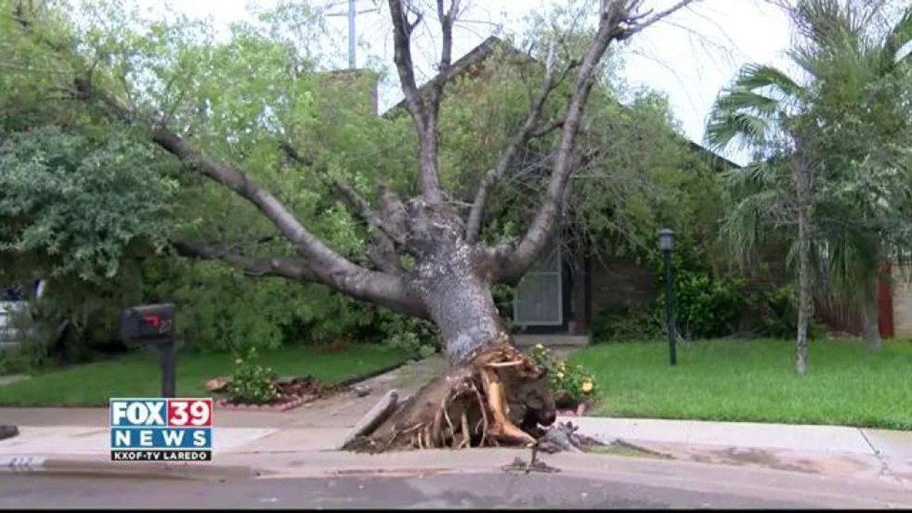 Thunderstorms rip through Laredo