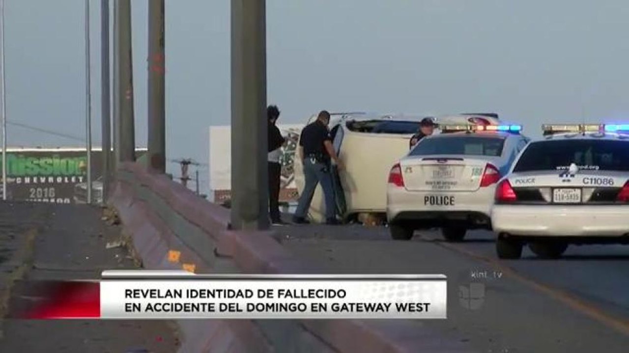 Identifican a víctimas de accidentes en El Paso durante el fin de semana