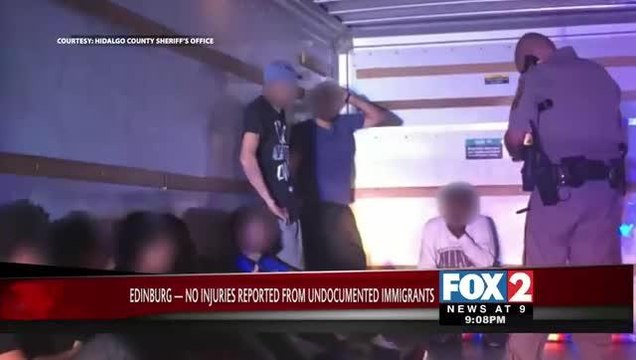 Eight Undocumented Immigrants rescued from a U-Haul