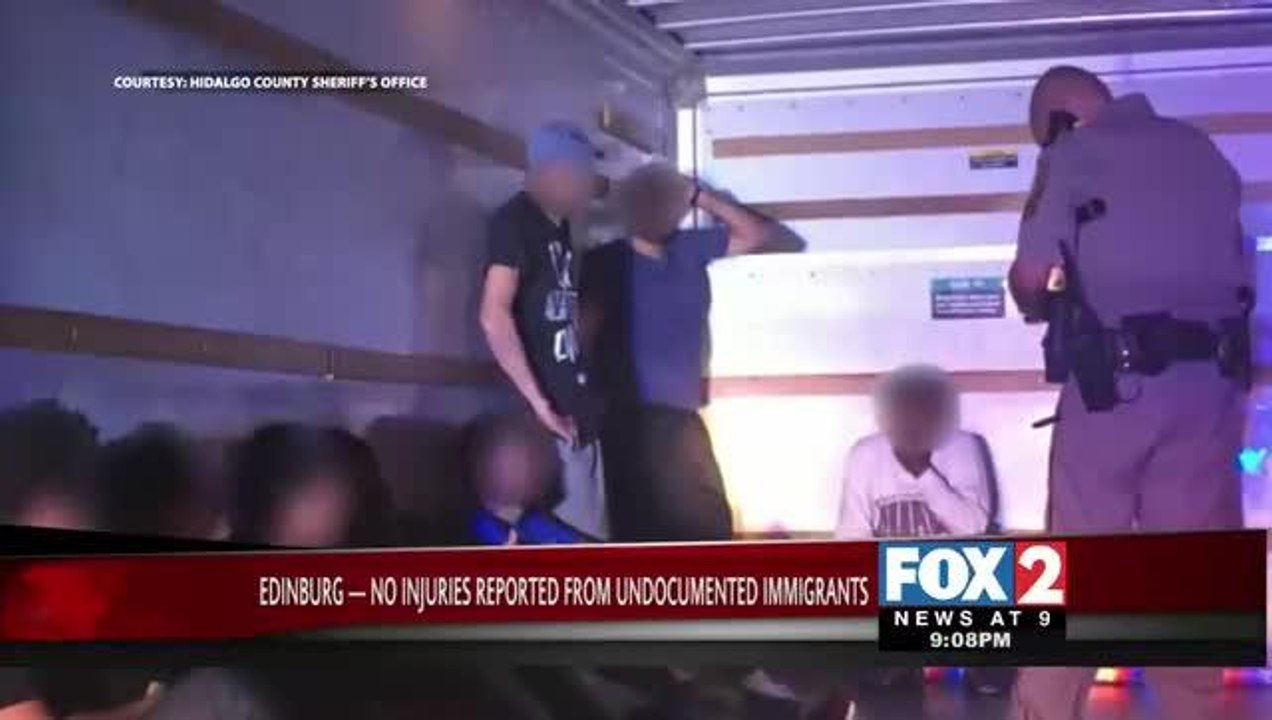 Eight Undocumented Immigrants rescued from a U-Haul