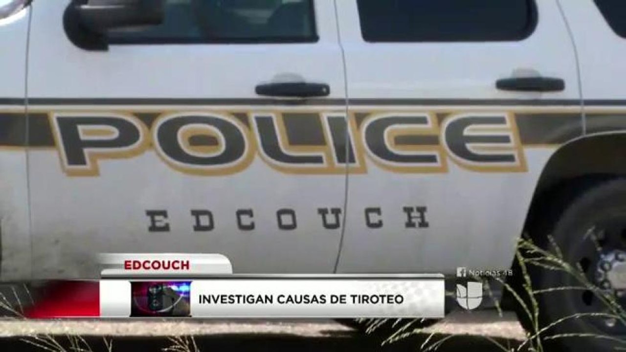Investigan causas de tiroteo en Edcouch