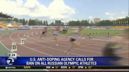 US ANTI DOPING GROUP ASKING ALL RUSSIAN ATHLETES BE BANNED FROM SUMMER GAMES