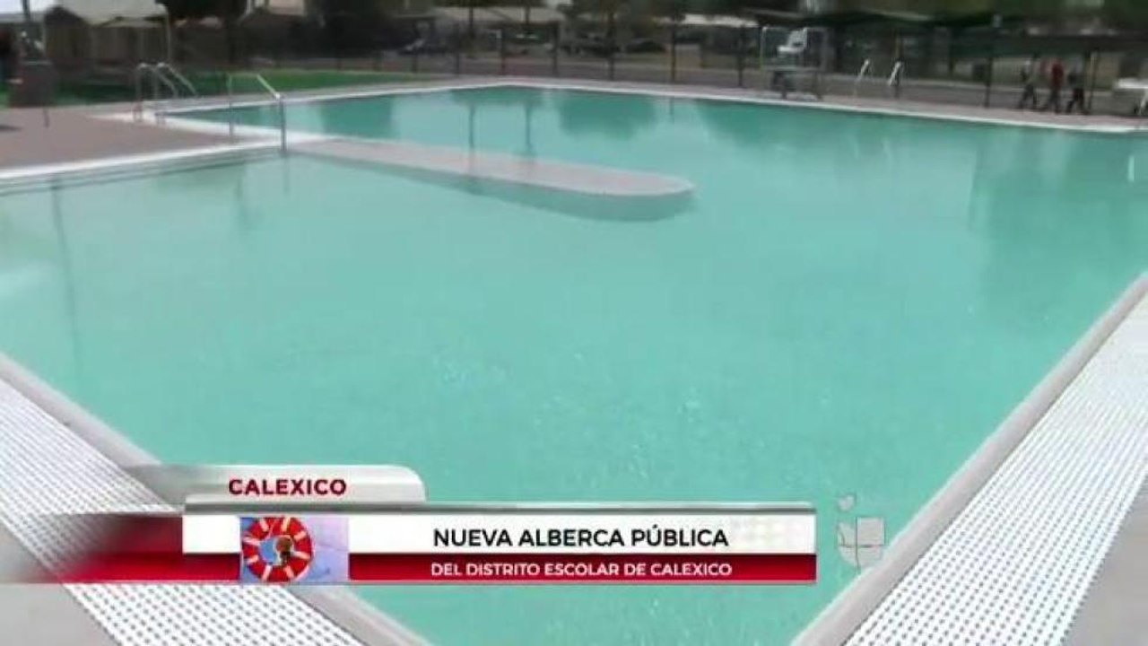 Nueva alberca pública.