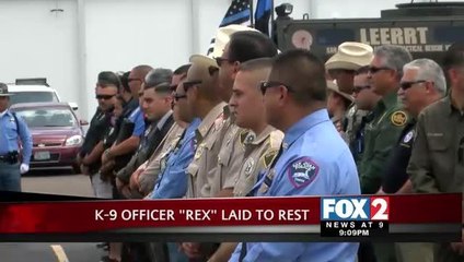 Funeral for San Juan K-9 Officer