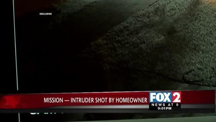 Trespasser shot twice by homeowner in Mission