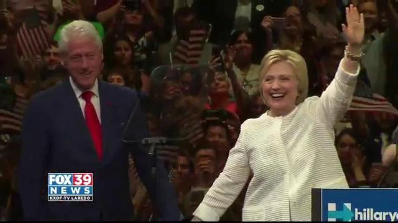 Clinton makes history