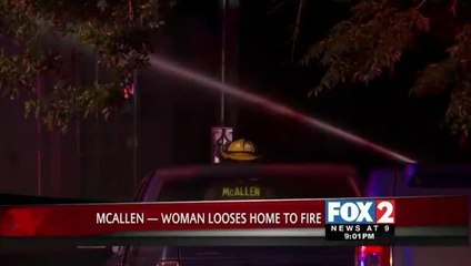 McAllen Fire Destroys Woman\'s Home and Car