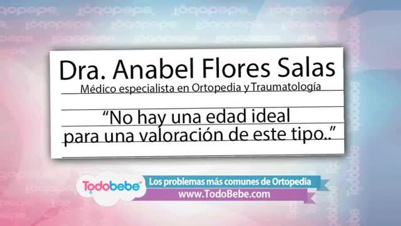 ¿Cuáles son los problemas más comunes de la ortopedia infantil? | Todobebé
