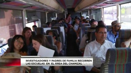 Escuelas en el área del Chamizál están contaminadas