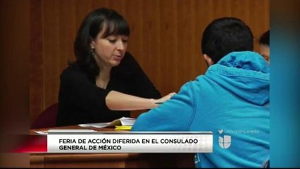 Feria de Acción Diferida en el Consulado de México en Laredo