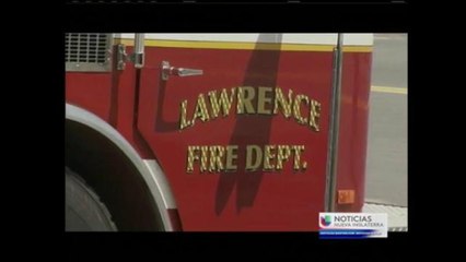 Entregan donación a bomberos de Lawrence