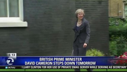 NEW BRITISH PRIME MINISTER TAKES CONTROL WEDNESDAY