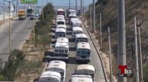 Transportistas cumplen su amenaza, harán bloqueos sorpresivos en Tijuana
