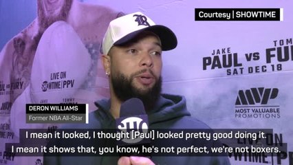 Praise for Paul from latest boxing newcomers Gore and Williams