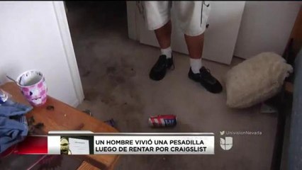 Un hombre vivió una pesadilla tras intentar desalojar una inquilina que conoció en Craigslist
