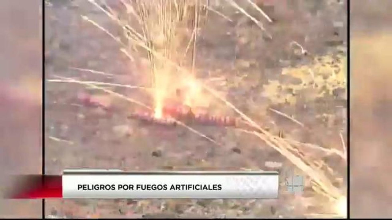 Peligros de usar fuegos artificiales en fiestas por el Día de la Independencia