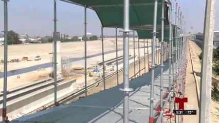 Con la apertura del nuevo cruce peatonal del Chaparral, cerrarán parcialmente San Ysidro