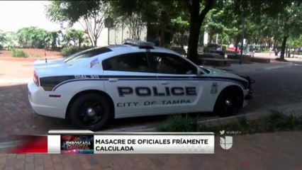 VIDEO: Policía de Tampa Bay no cambiará política tras tiroteo en Dallas
