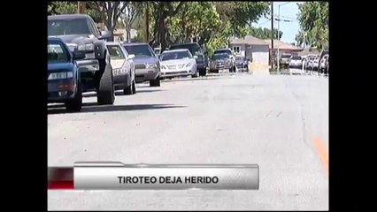 VIDEO" Hombre herido tras tiroteo en Salinas sobre la calle Towt